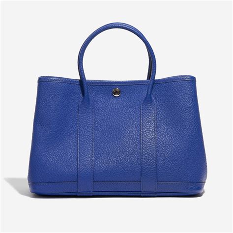 hermes blue atoll garden party|hermes garden party handbags.